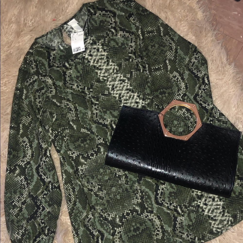 Blouse type dress